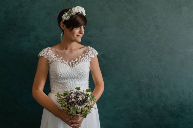 Bouquet e coroncina