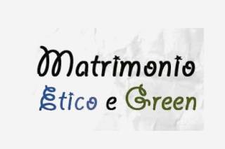 Matrimonio etico e green logo