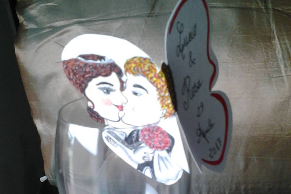 Caricatura matrimonio Napoli