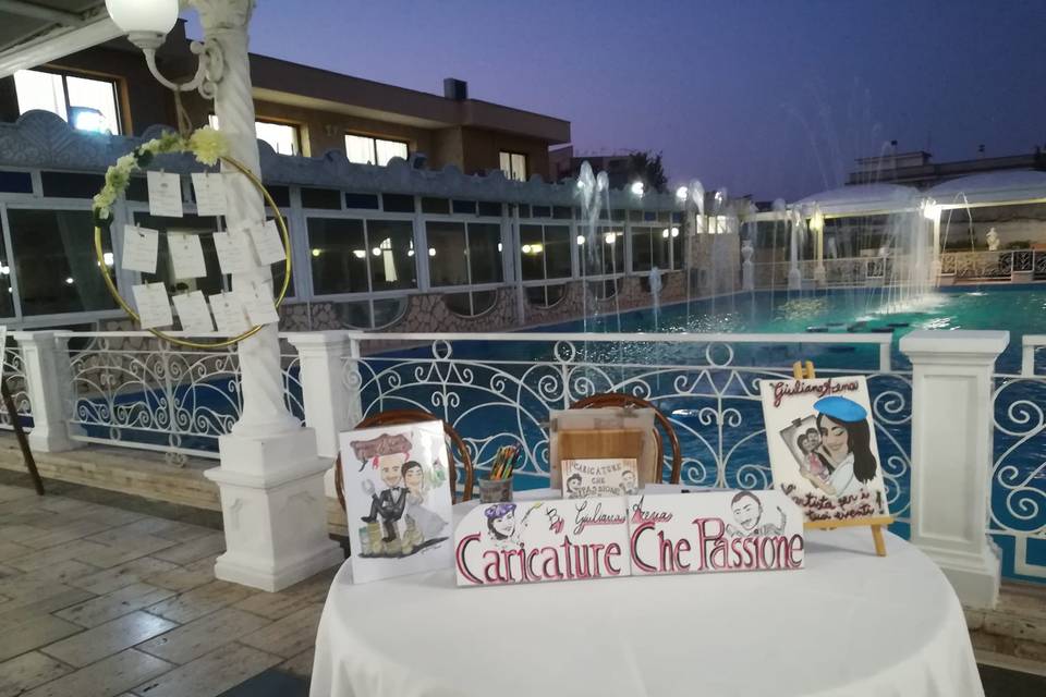 Caricaturista Villa Fiorita