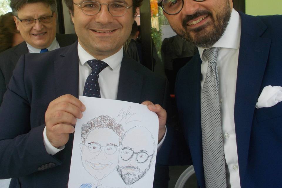 Caricatura Ritratto Divertente