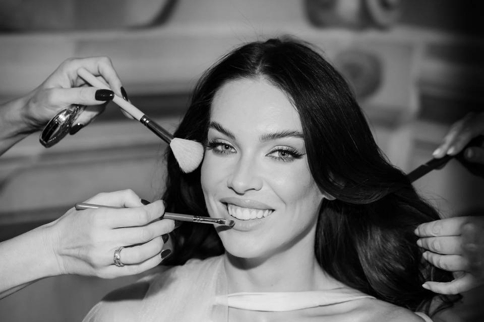Preparazione sposa