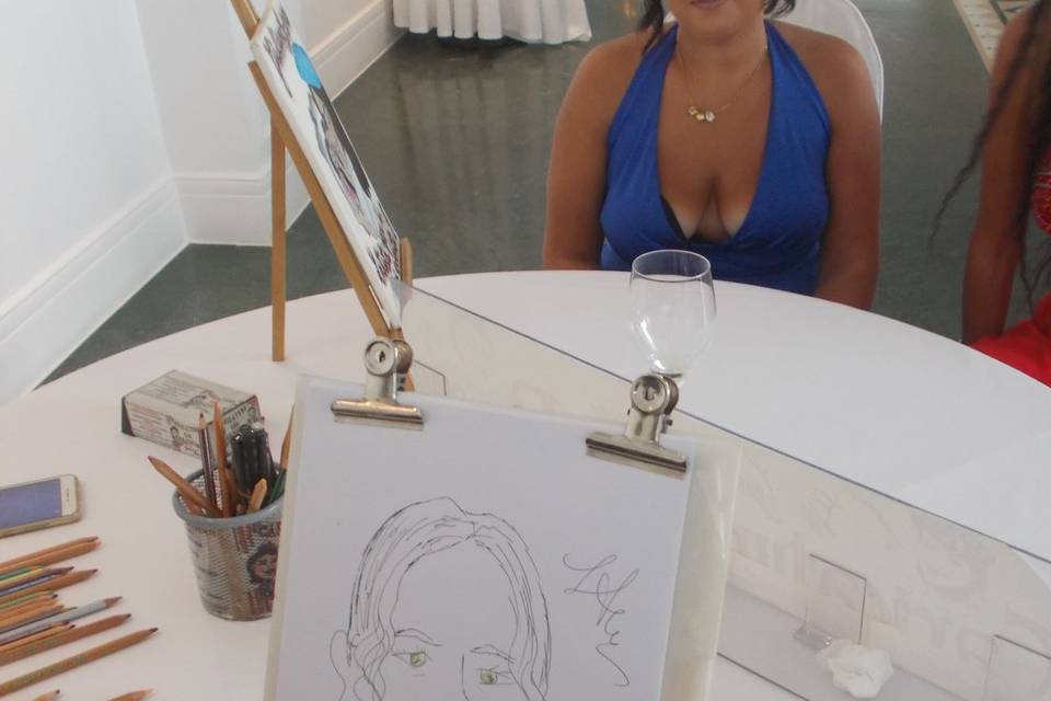 Caricature Elisabetta Luxury