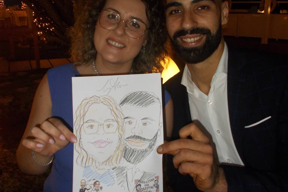 Caricaturista Villa Riflesso