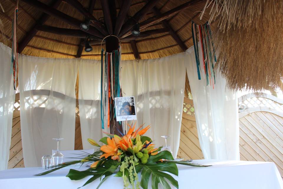 Tropical wedding