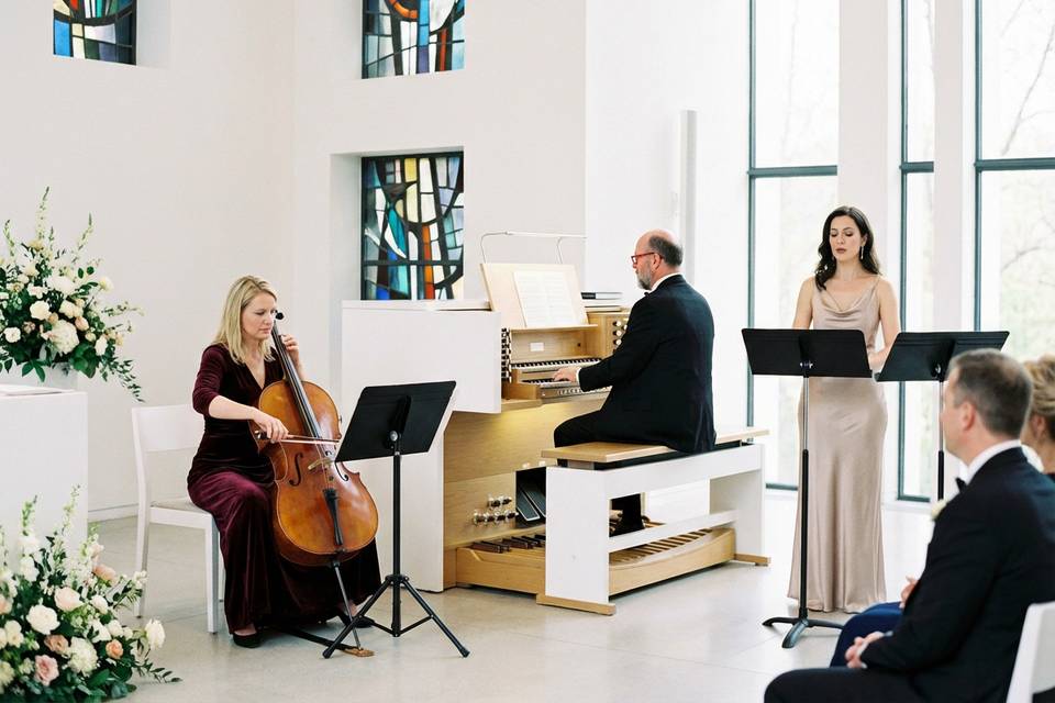 Trio wedding