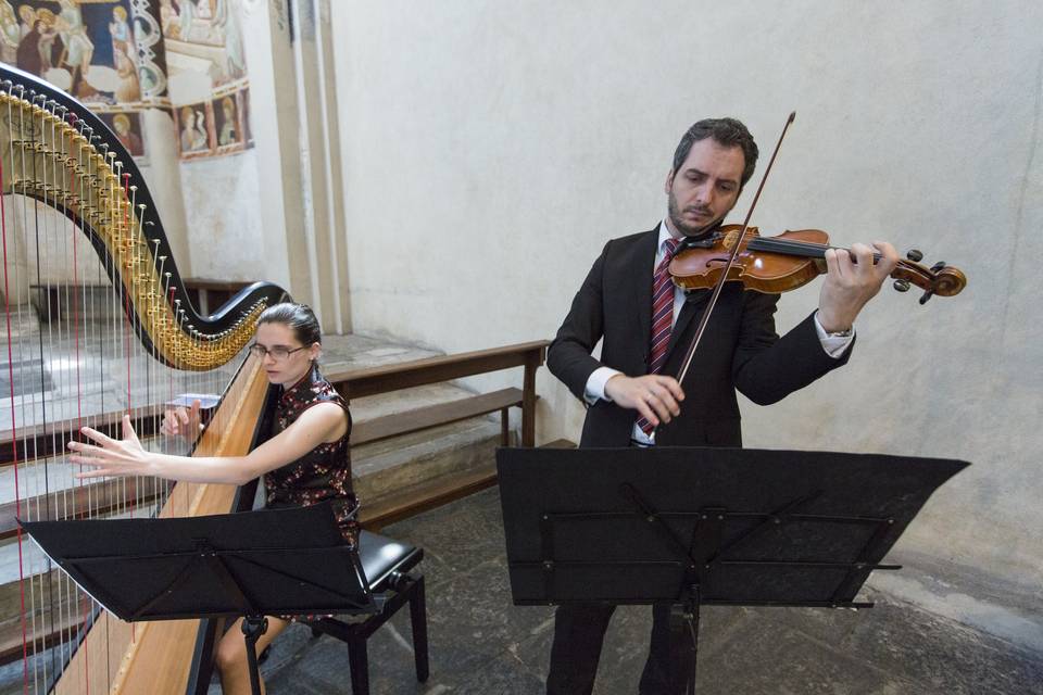 Cerimonia - Arpa e violino