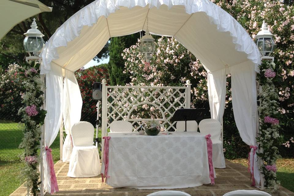 Gazebo Allestito 1