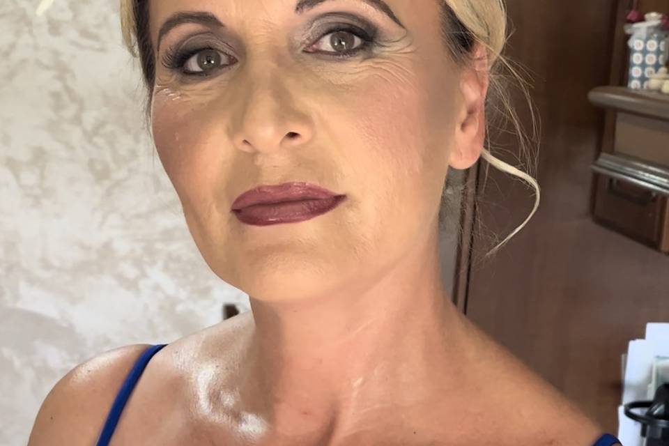 Un make-up glamour