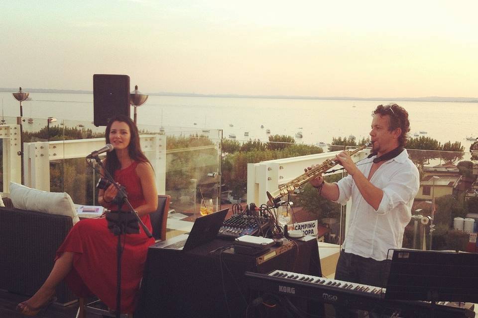 Music in terrace