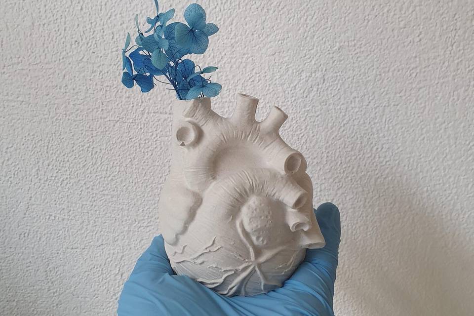 Cuore in ceramica