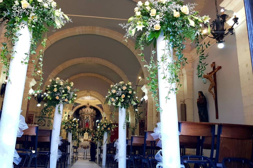 Colonne chiesa