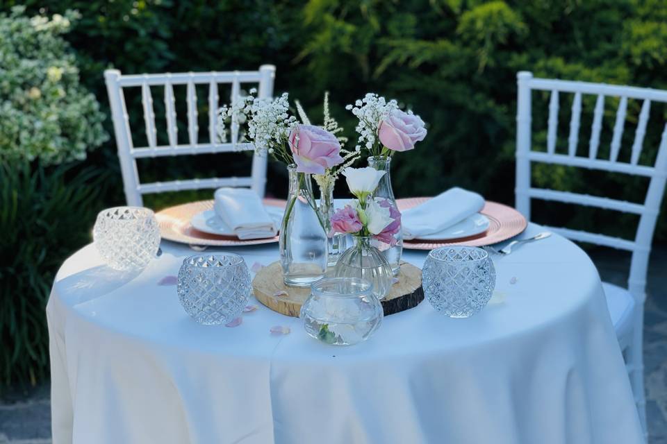 Aperitivo in giardino