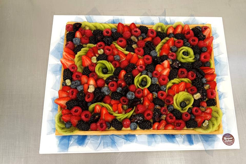 Crostata crema e frutta