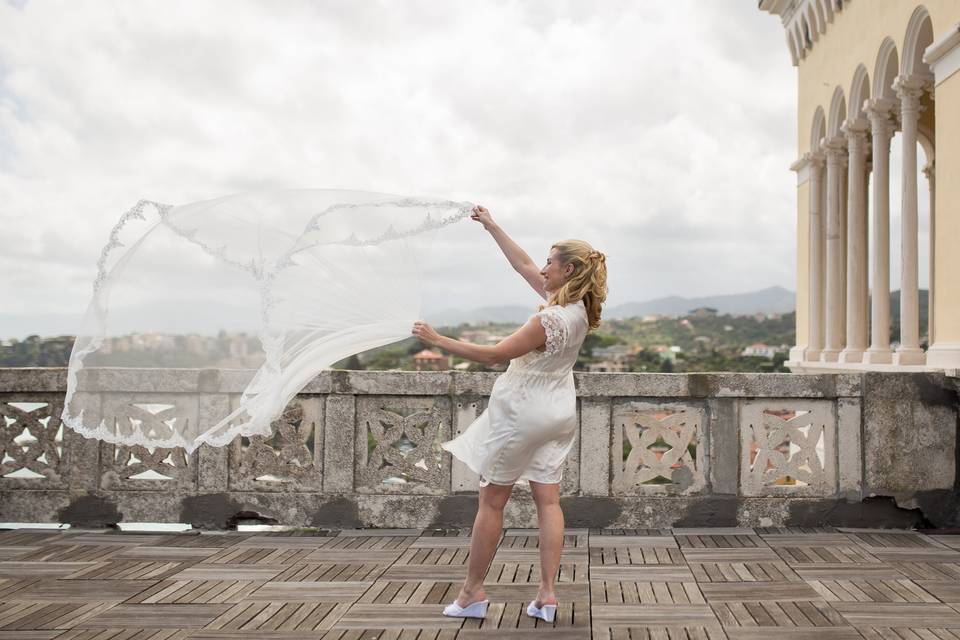 Preparazione sposa