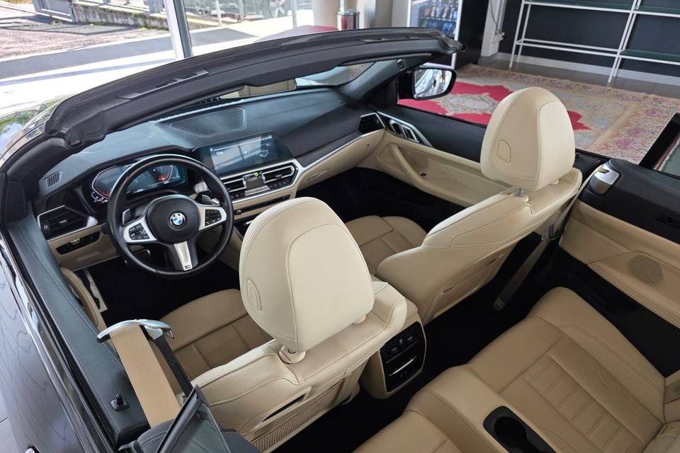 Bmw serie 4 cabrio interni