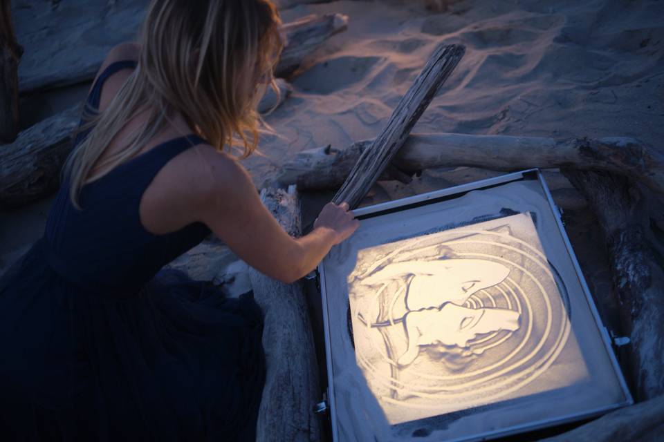 Sand art