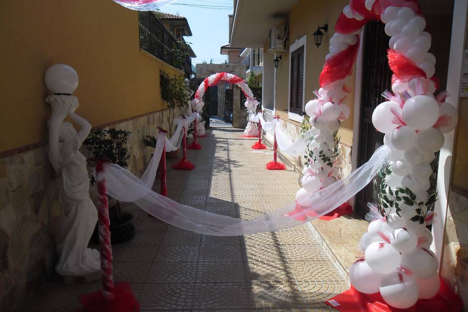 Addobbi casa sposi