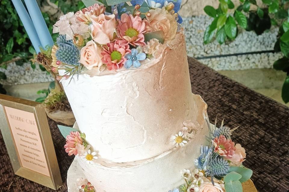 Wedding cake vegan nocciola