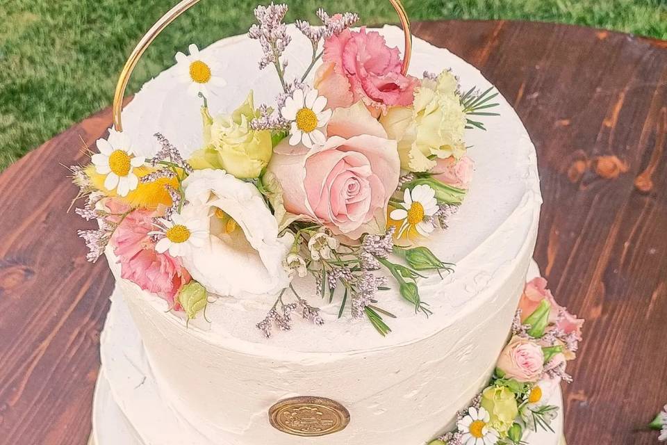 Vegan wedding cake