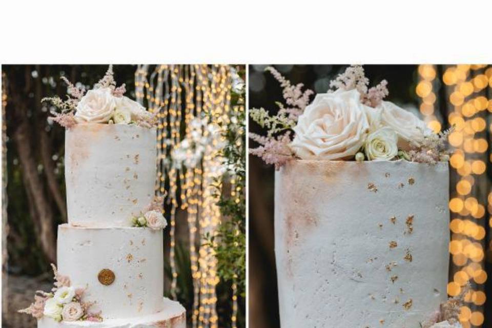 Vegan wedding cake