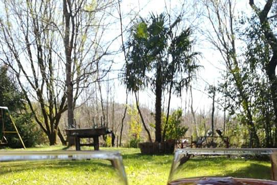 Un aperitivo in giardino