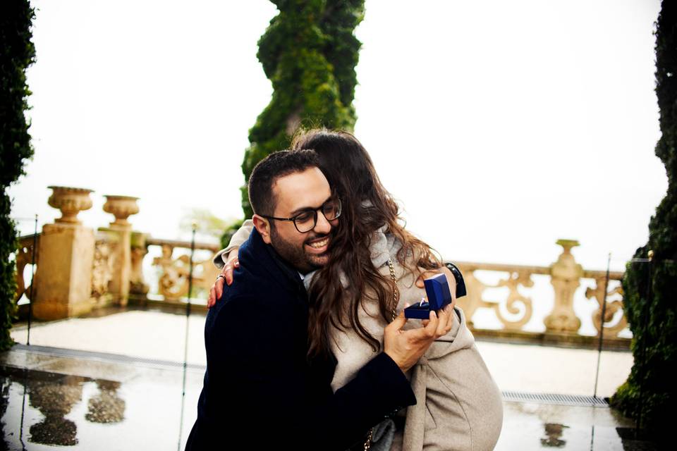 Prewedding shot a Como A + E