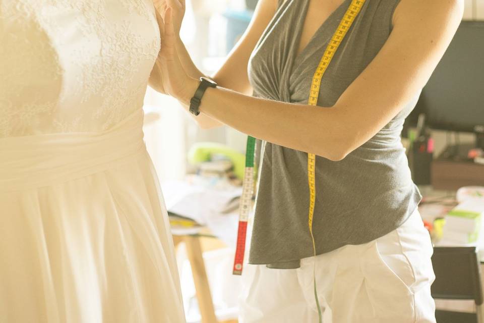 Abito da sposa su misura