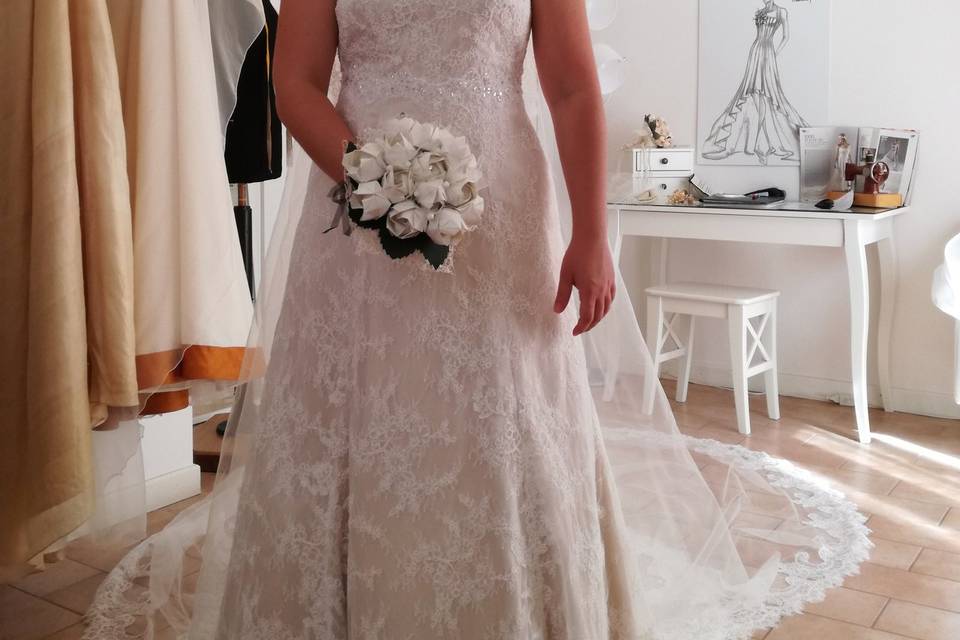 Abito da sposa curvy