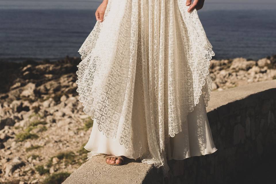 Abito da sposa ecosostenibile