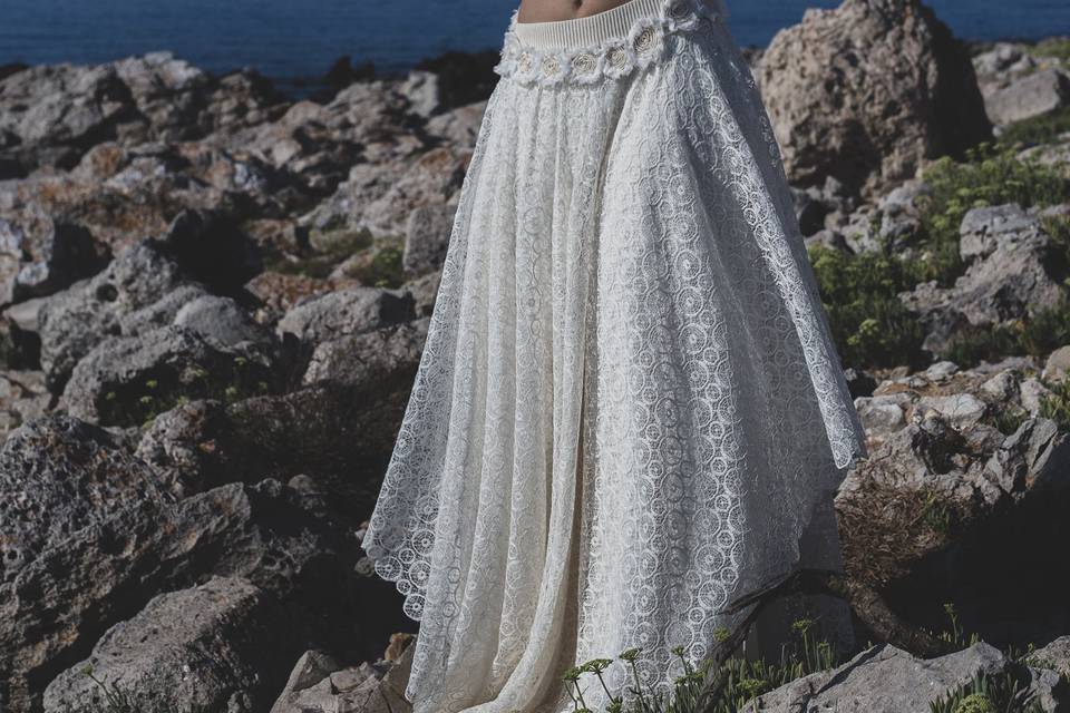 Abito da sposa ecosostenibile