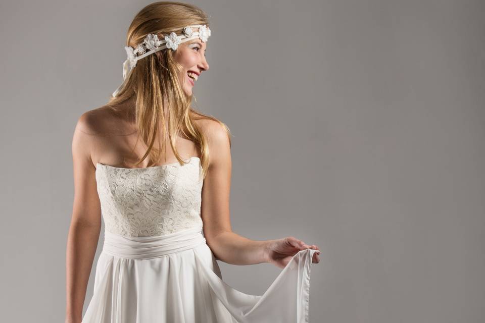 Abito da sposa ecosostenibile