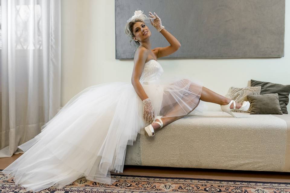 Abito sposa non convenzionale