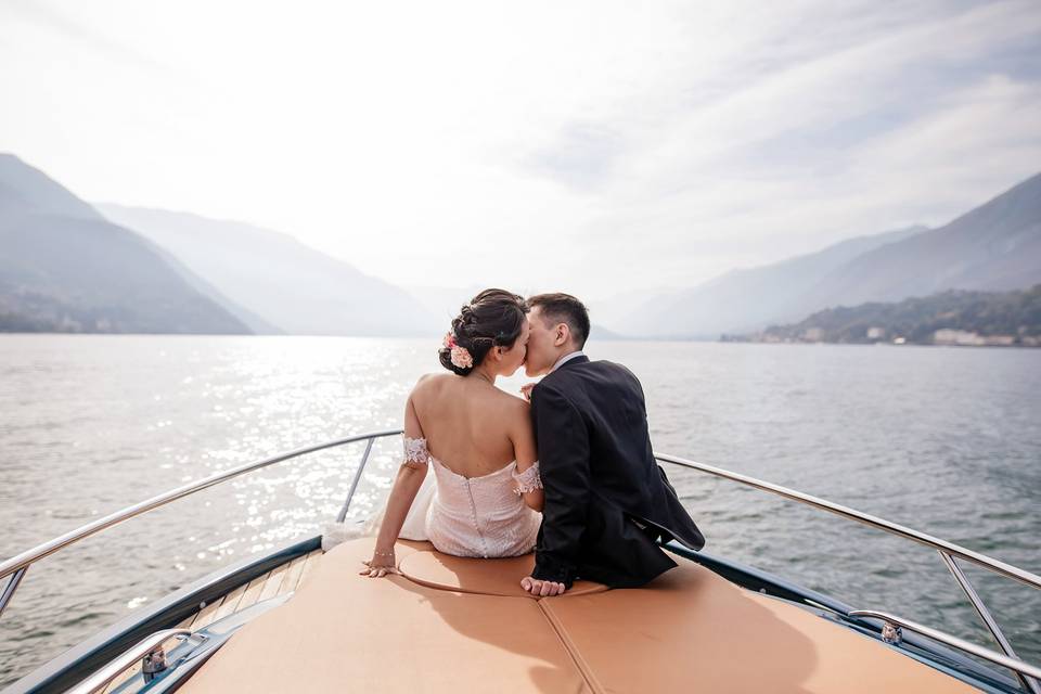 Wedding photographer lake como