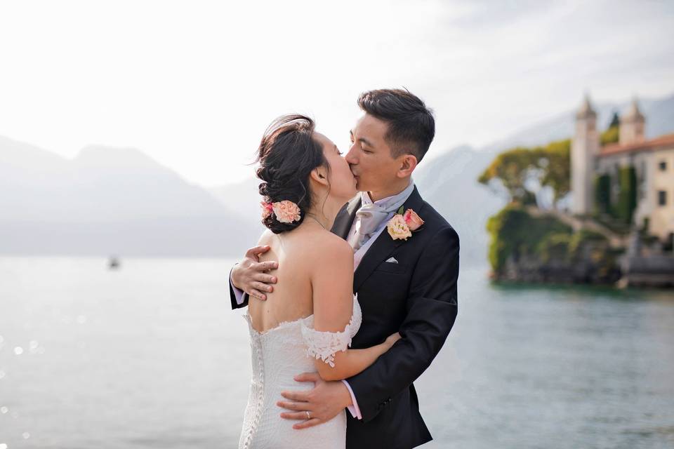 Wedding photographer lake como