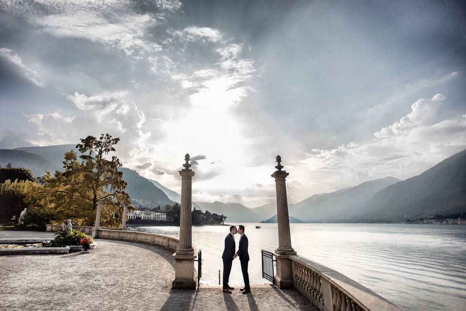 Fotografo di matrimonio como