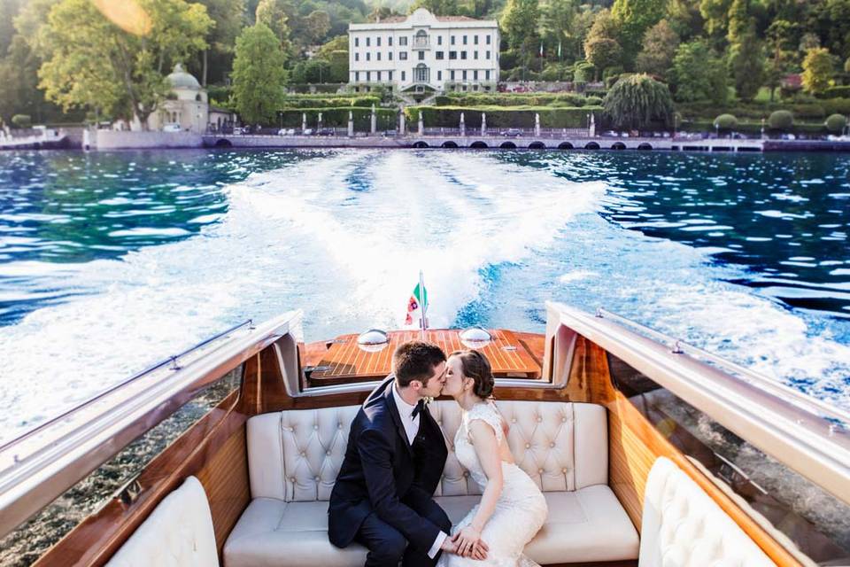 Wedding in villa carlotta