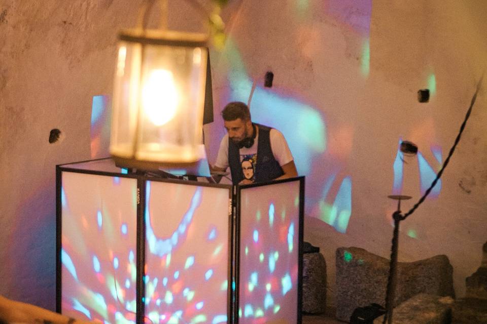 Dj set luminoso