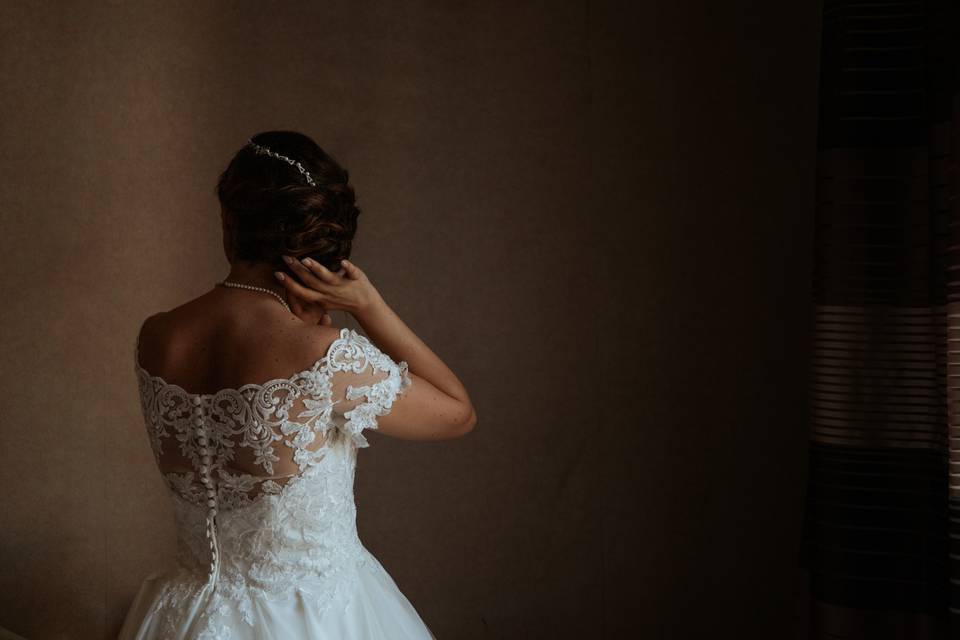 Preparazione sposa