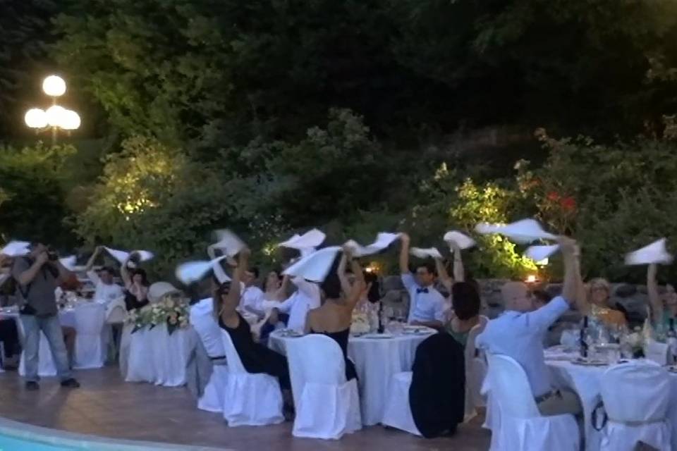 Durante la cena