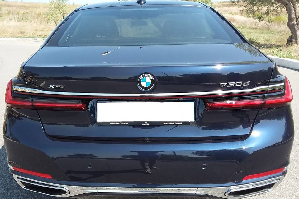 Bmw 7. 30 blu