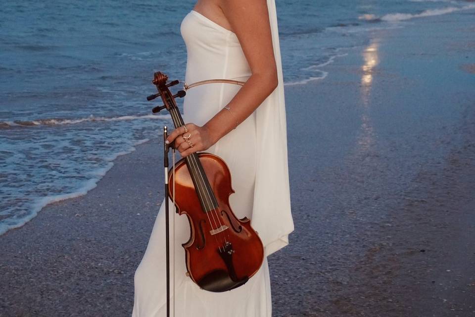 Violino per proposta di matrim