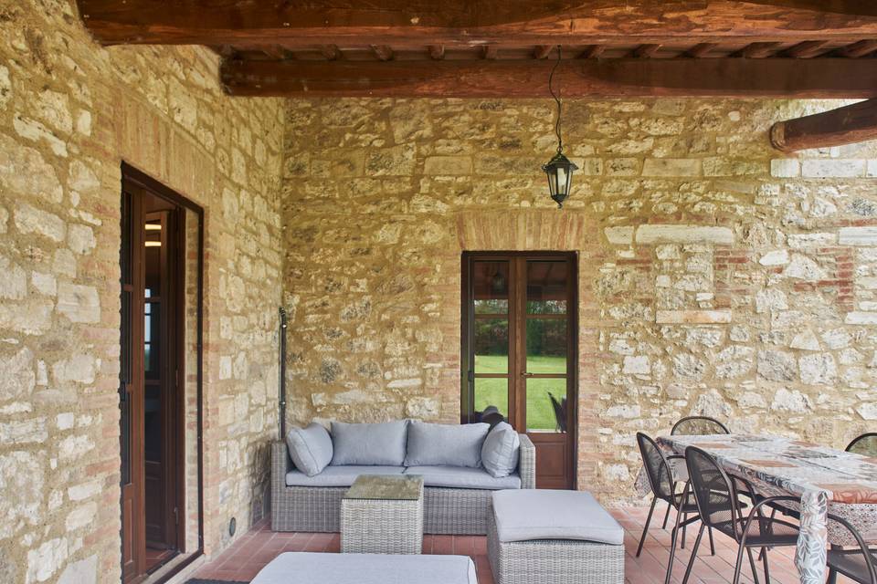 Patio Apt.Mora