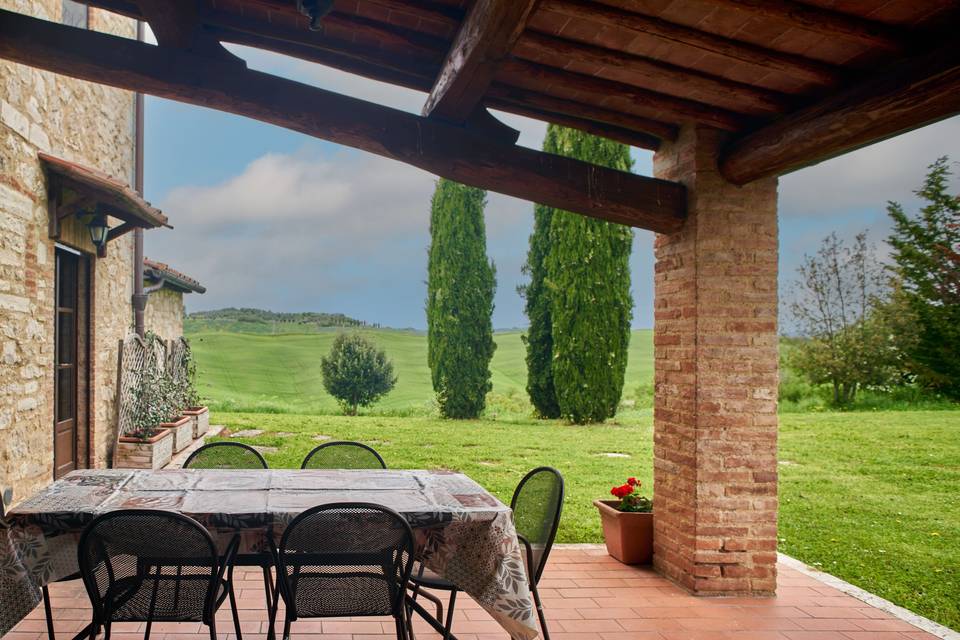 Patio Apt.Mora
