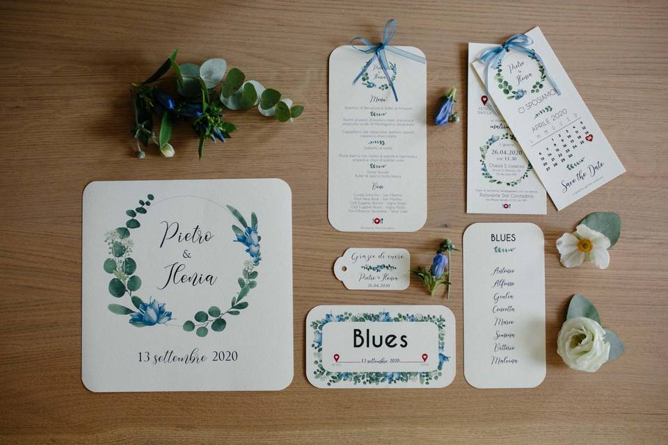 Ilenia e Pietro Stationery