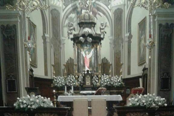 Allestimento chiesa