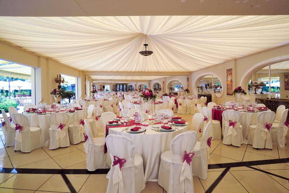 Allestimento sala
