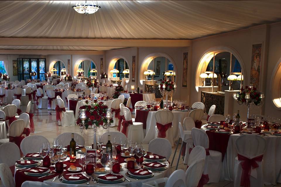Allestimento sala