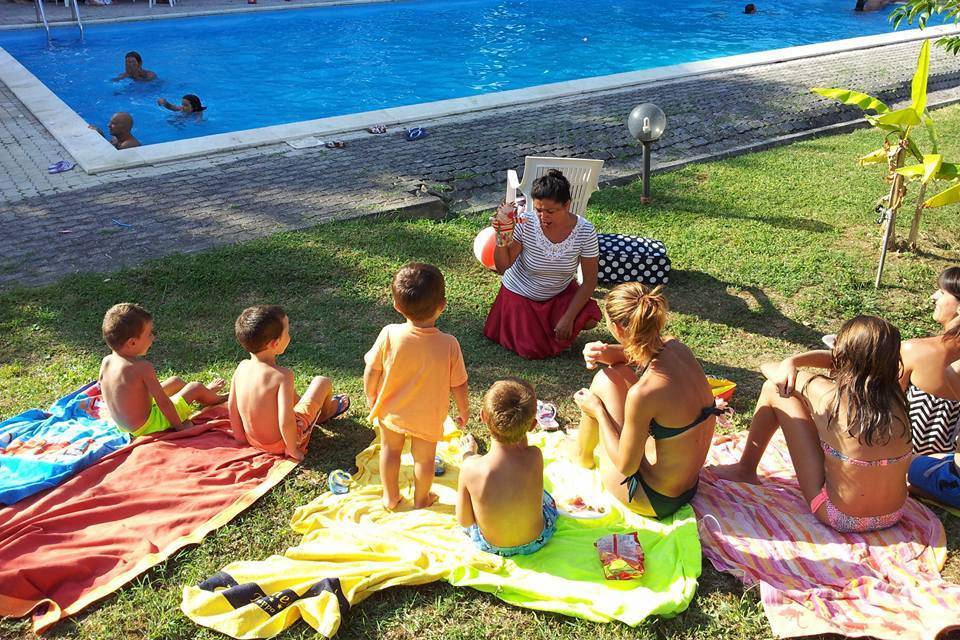 Festa in piscina a Senigallia