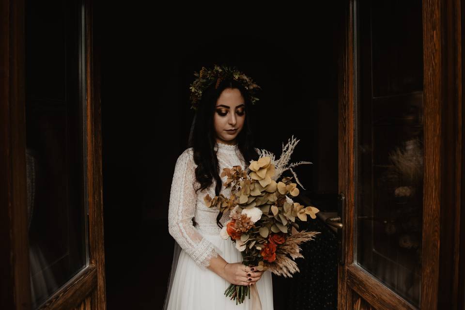 Preparazione sposa